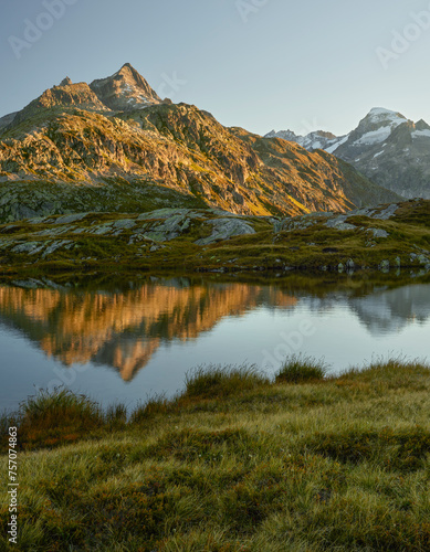 Gärstenhörner, Gross Furkahorn, Grimselpass, Urner Alpen, Berner Oberland, Schweiz