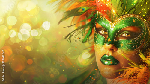 brazilian carnival background © Yuwarin