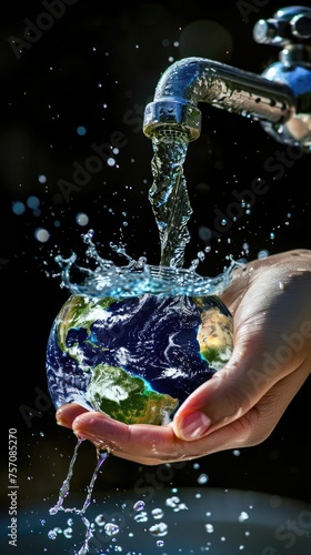 Turning off the faucet: Earth's cry for water conservation and sustainable living