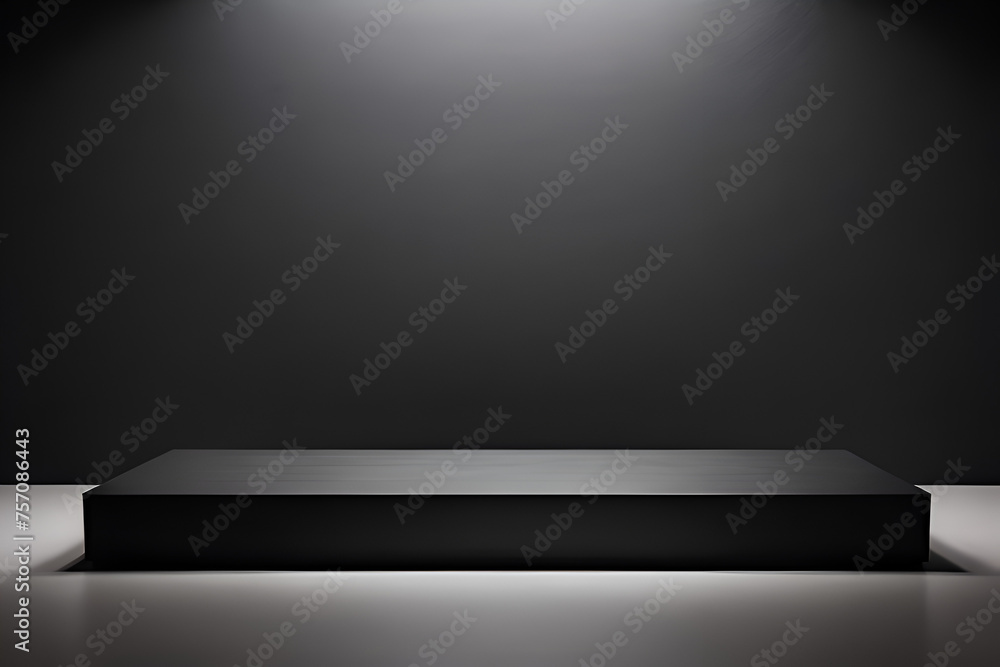 Empty product podium and copy space with Dark background, Front Angle Shot, Studio Lighting, Flowers, small Dry Plants, fantasy Film concept, negative space composition rule Empty product podium and copy space with Dark background, Front Angle Shot, Studio Lighting, Flowers, small Dry Plants, fantasy Film concept, negative space composition rule