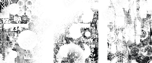 Wallpaper Mural Grunge Urban Backgrounds set.Texture Vector.Dust Overlay Distress Grain ,Simply Place illustration over any Object to Create grungy Effect .abstract,splattered , dirty, texture for your design.  Torontodigital.ca