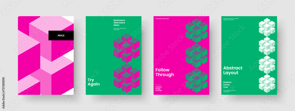 Abstract Report Design. Geometric Brochure Template. Isolated Poster Layout. Book Cover. Flyer. Banner. Background. Business Presentation. Notebook. Pamphlet. Portfolio. Magazine. Journal. Leaflet