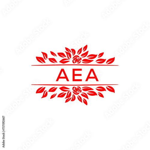 AEA logo design template vector. AEA Business abstract connection vector logo. AEA icon circle logotype. 