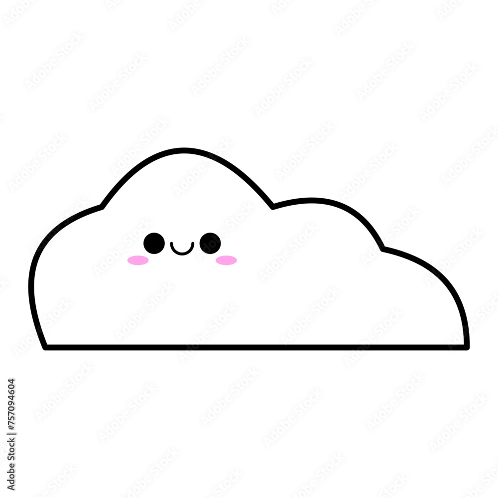 Cute Cartoon Cloud Cute Cartoon Cloud