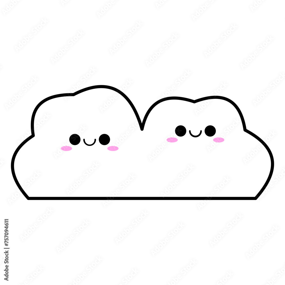 Cute Cartoon Cloud Cute Cartoon Cloud