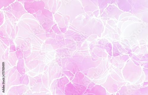 大理石イメージ ピンクの高級感ある春っぽい背景イラスト
