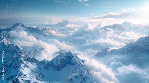 Mystical Mountains. A Fairyland Veiled in Clouds and Mist. © EMRAN