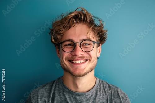A man with glasses is smiling and looking at the camera © Juan Hernandez