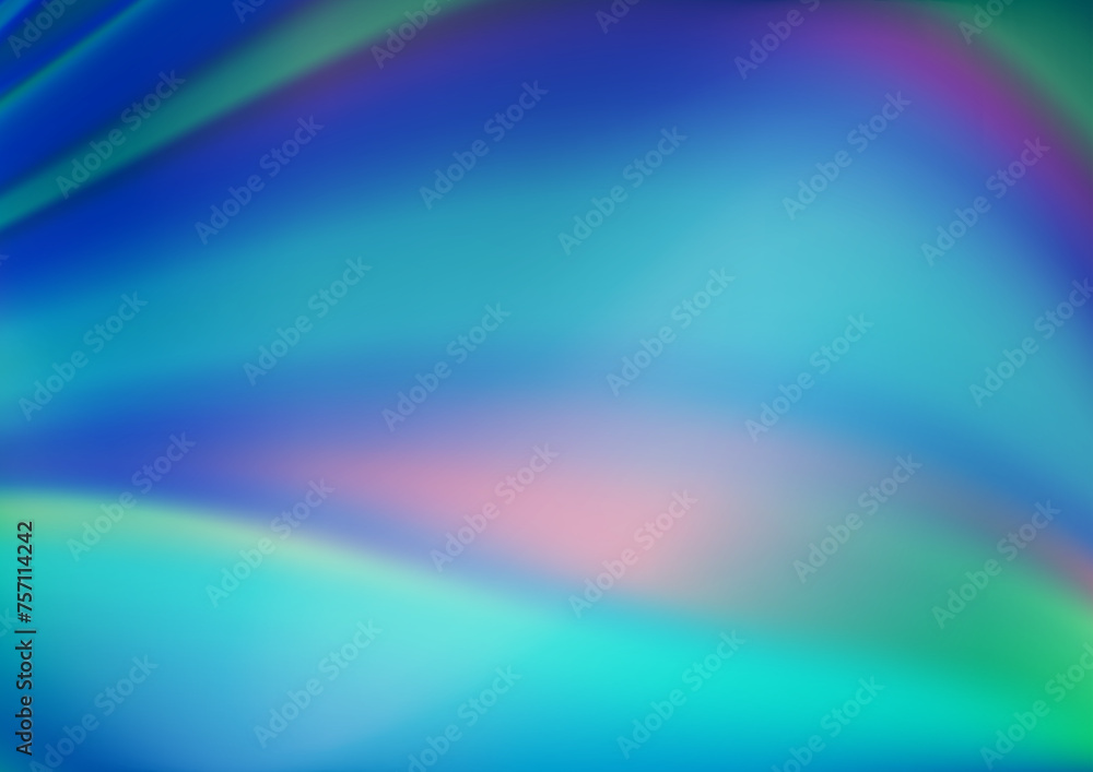 Light BLUE vector abstract blurred template.