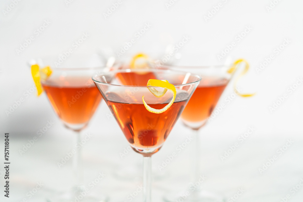 Cosmopolitan cocktail