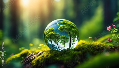 macro photography of Green Globe © Creativearts