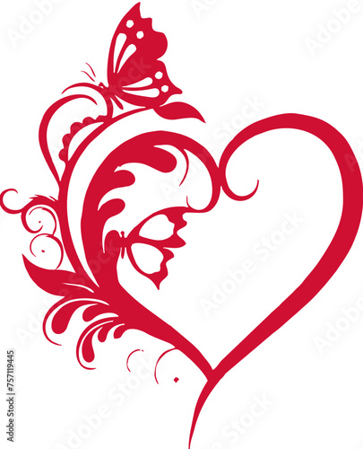 Love Romantic Couple Vector silhouette 