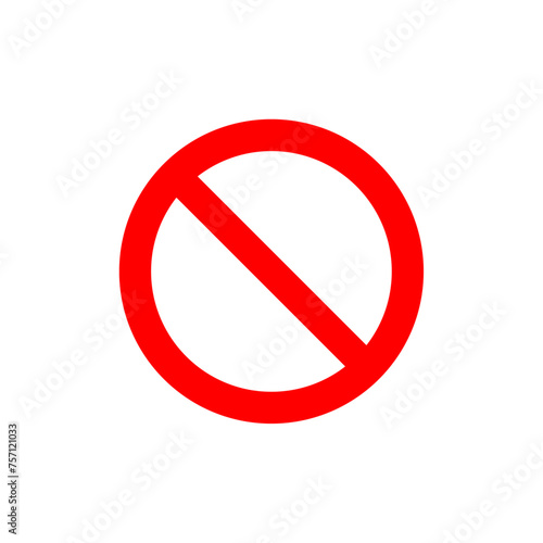 Stop Sign Vector Line Icon illustration.