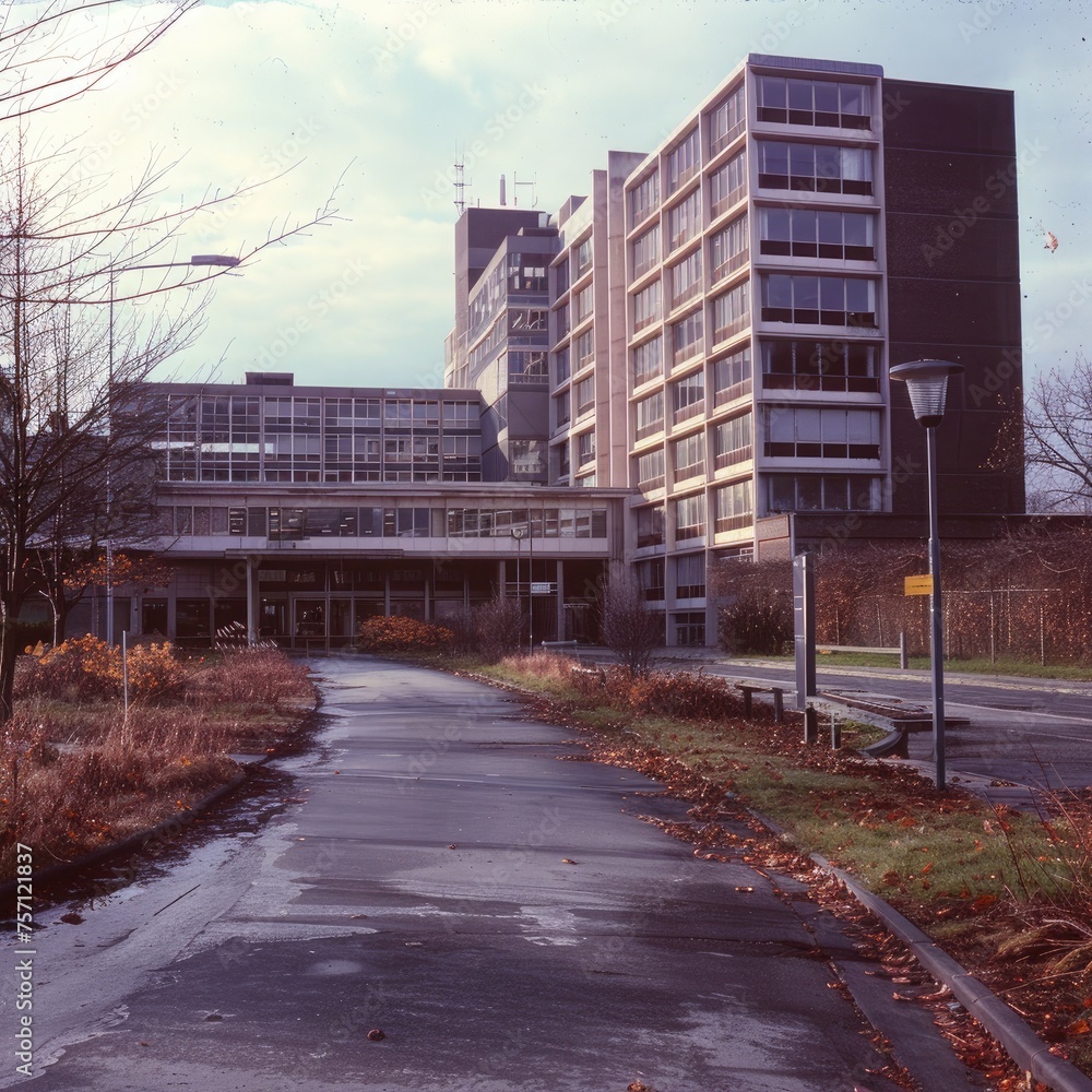 an hospital image taken from outside