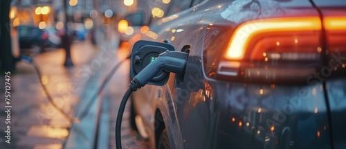 Electric Vehicle Charging Outdoors