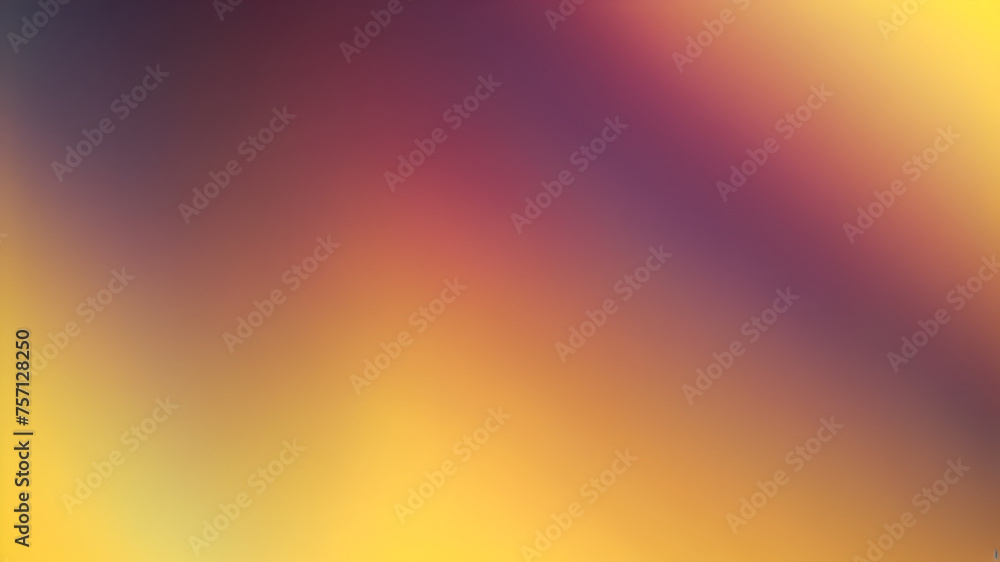 Naklejka premium Yellow gradient shades blur the abstract background