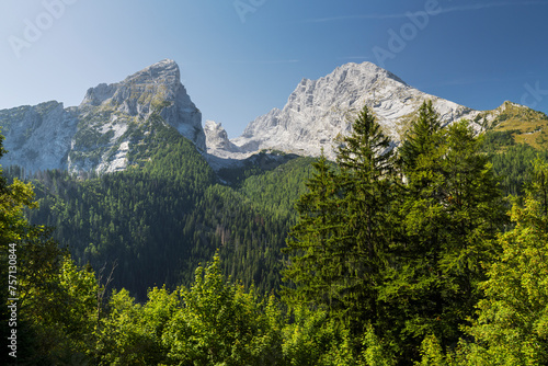 Watzmann Ostwand, Nationalpark Berchtesgaden, Berchtesgadener Land, Bayern, Deutschland photo