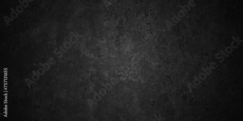 Abstract design with textured black stone wall background. Modern and geometric design with grunge texture, elegant luxury backdrop painting paper texture design .Dark wall texture background space 