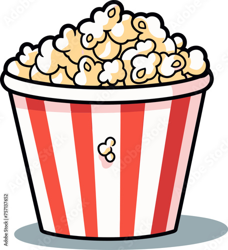 Sizzle and Salt Illustrated Popcorn Sensation