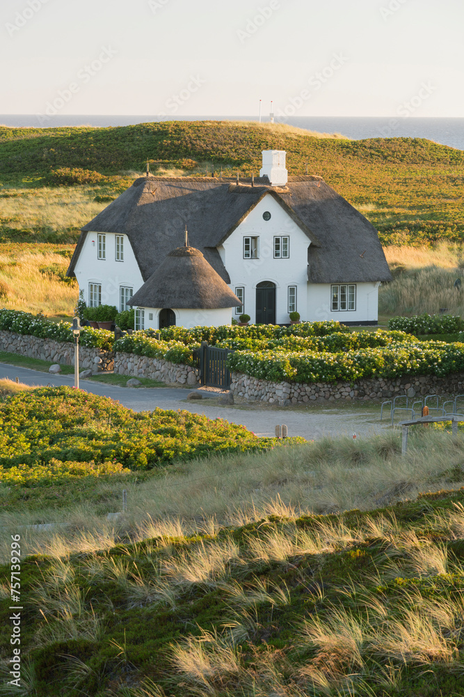 Haus Kliffende, Rotes Kliff, Kampen, Sylt, Schleswig-Holstein, Deutschland Haus Kliffende, Rotes Kliff, Kampen, Sylt, Schleswig-Holstein, Deutschland