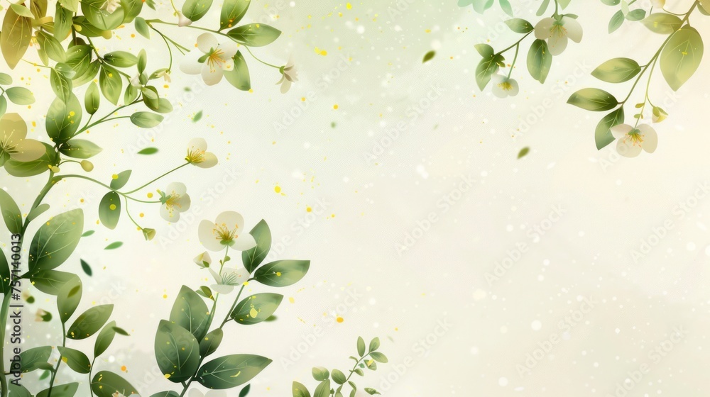 Serenade of Spring: A Lush Symphony of Blooms and Light - Generative AI Serenade of Spring: A Lush Symphony of Blooms and Light - Generative AI