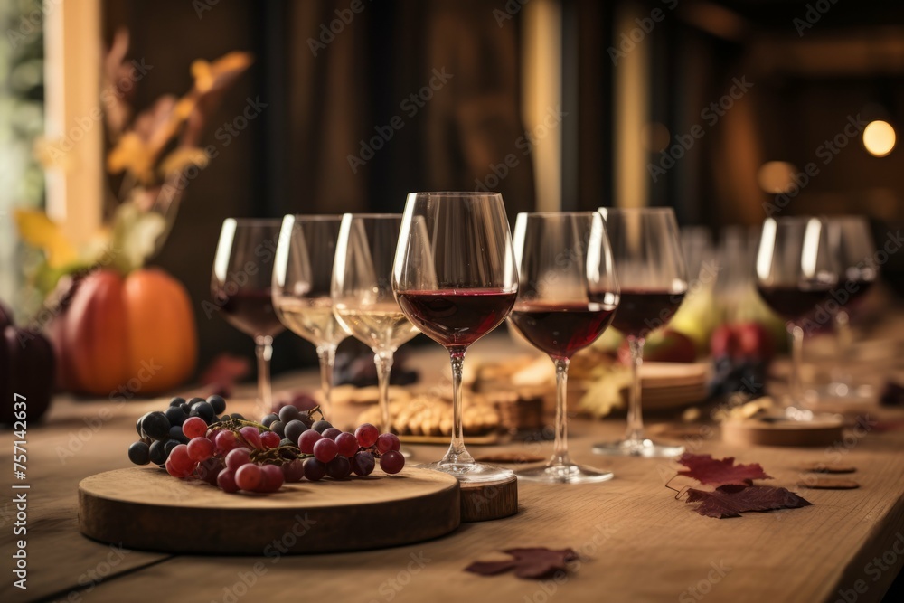 October wine tasting experience