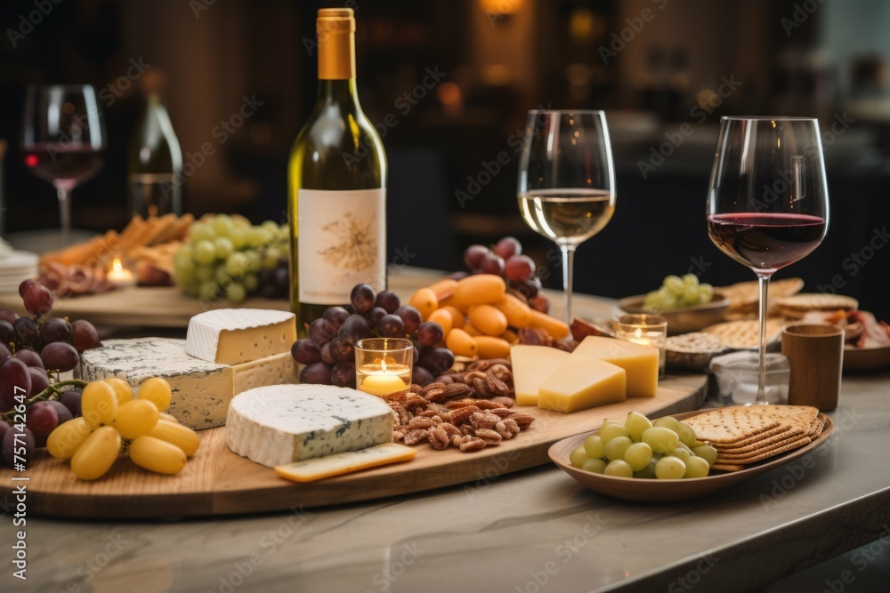 October wine and cheese pairing event
