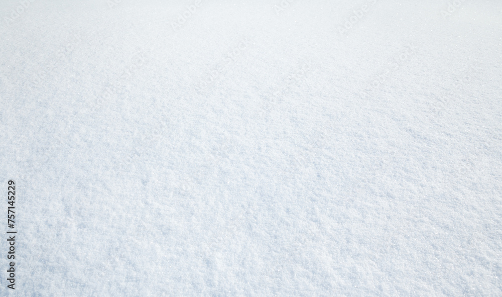 White snow surface - obrazy, fototapety, plakaty 