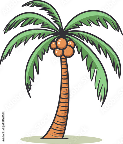 Palm Vector Delight Nature s Graphic Masterpiece
