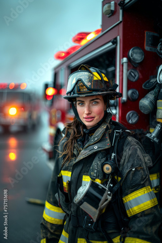 Fearless Woman: Braving Fire Dangers