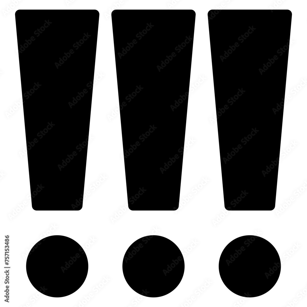 Exclamation Mark Icon Exclamation Mark Icon