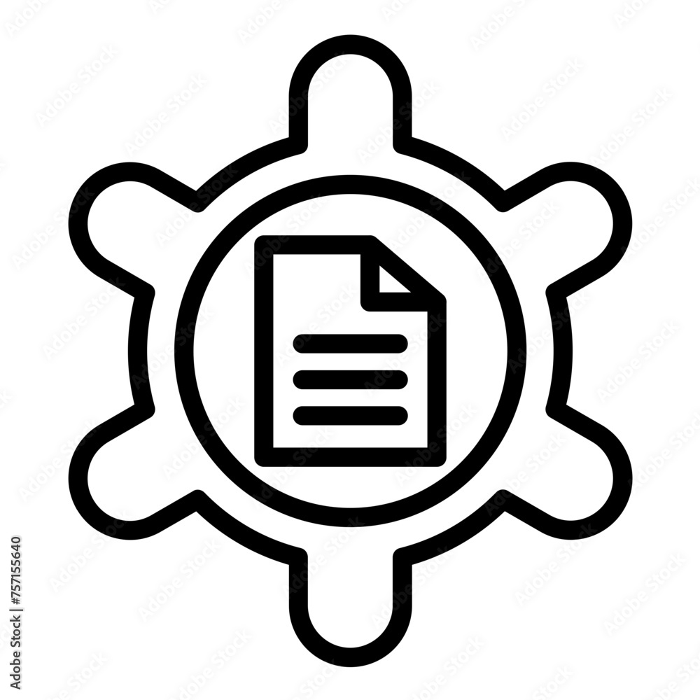 Vector Design Batch Processing Icon Style Vector Design Batch Processing Icon Style