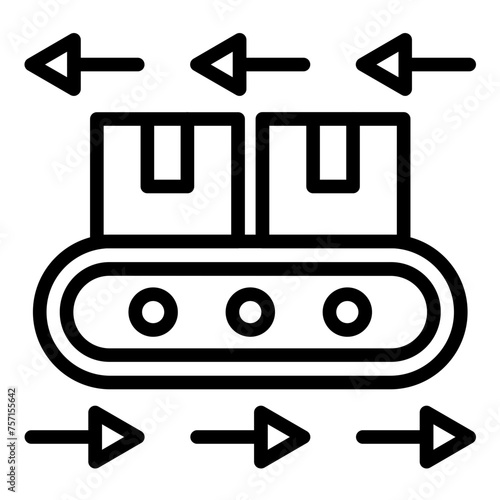 Vector Design Continuous Flow Icon Style
