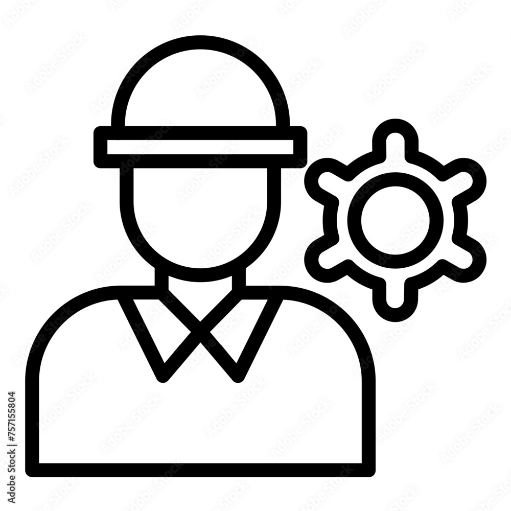 Vector Design Industrial Engineering Icon Style Vector Design Industrial Engineering Icon Style