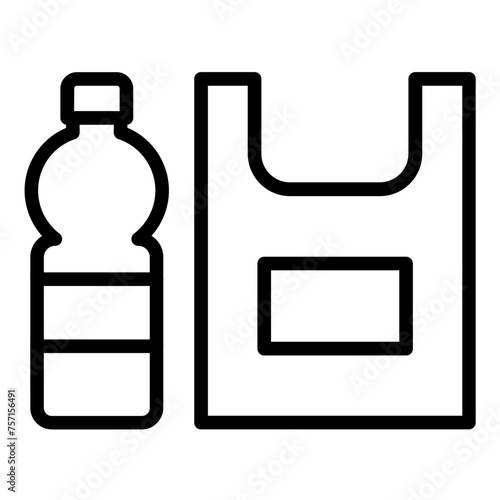 Vector Design Plastic Icon Style