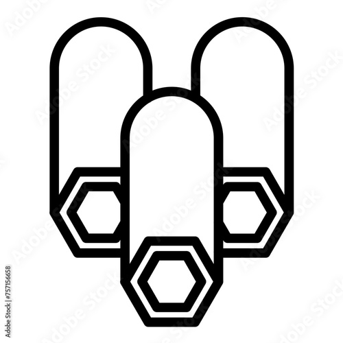 Vector Design Metal Icon Style
