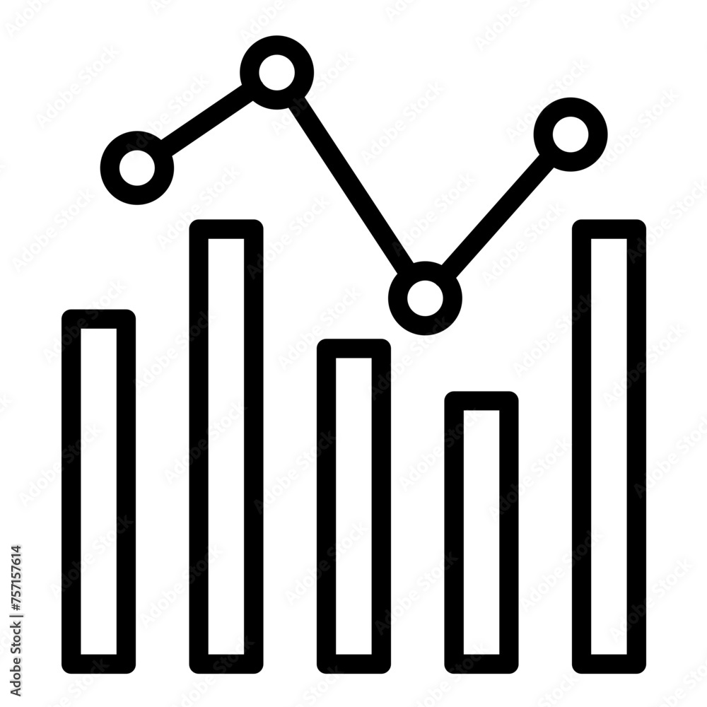 Vector Design Analytics Icon Style Vector Design Analytics Icon Style