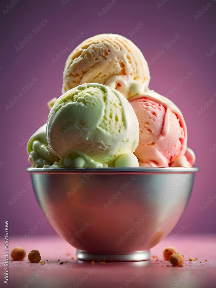 Delicious Bowl Of Ice Cream Delicious Bowl Of Ice Cream