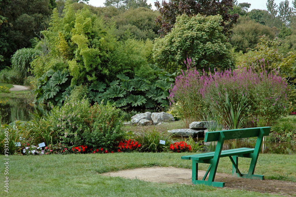 Jardin botanique de Cornouaille, 29, Finistère, France