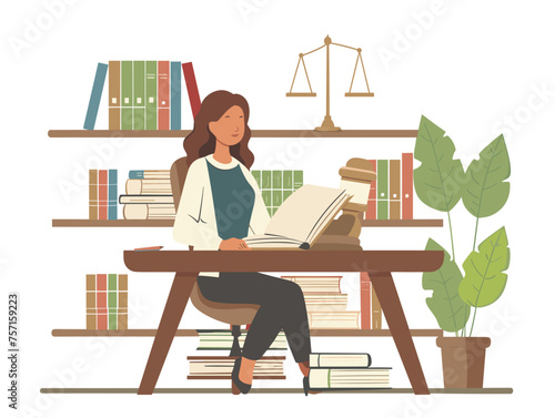  A lawyer provides legal advice to a client navigating complex legal situations and seeking the best course of action. (Legal consultation) 