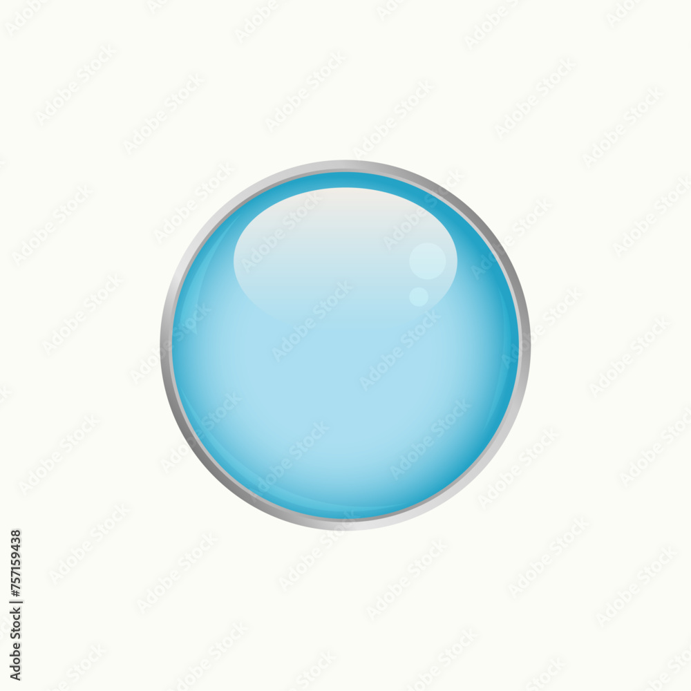 Glass button for website. Glass button for website.