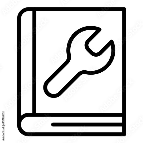 Vector Design User Manual Icon Style