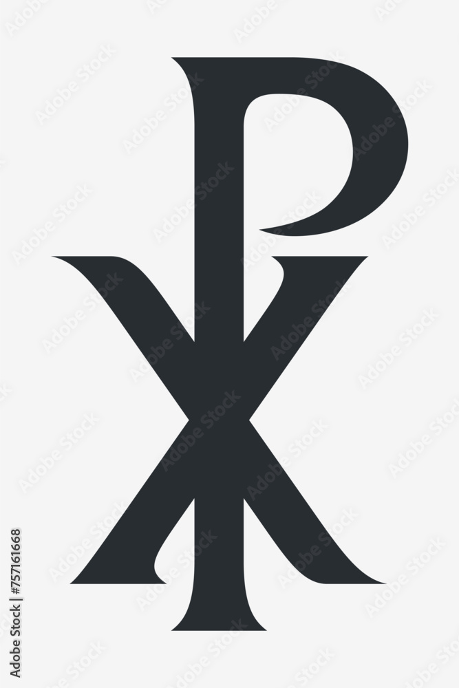 Fotografia Monogramma Christi