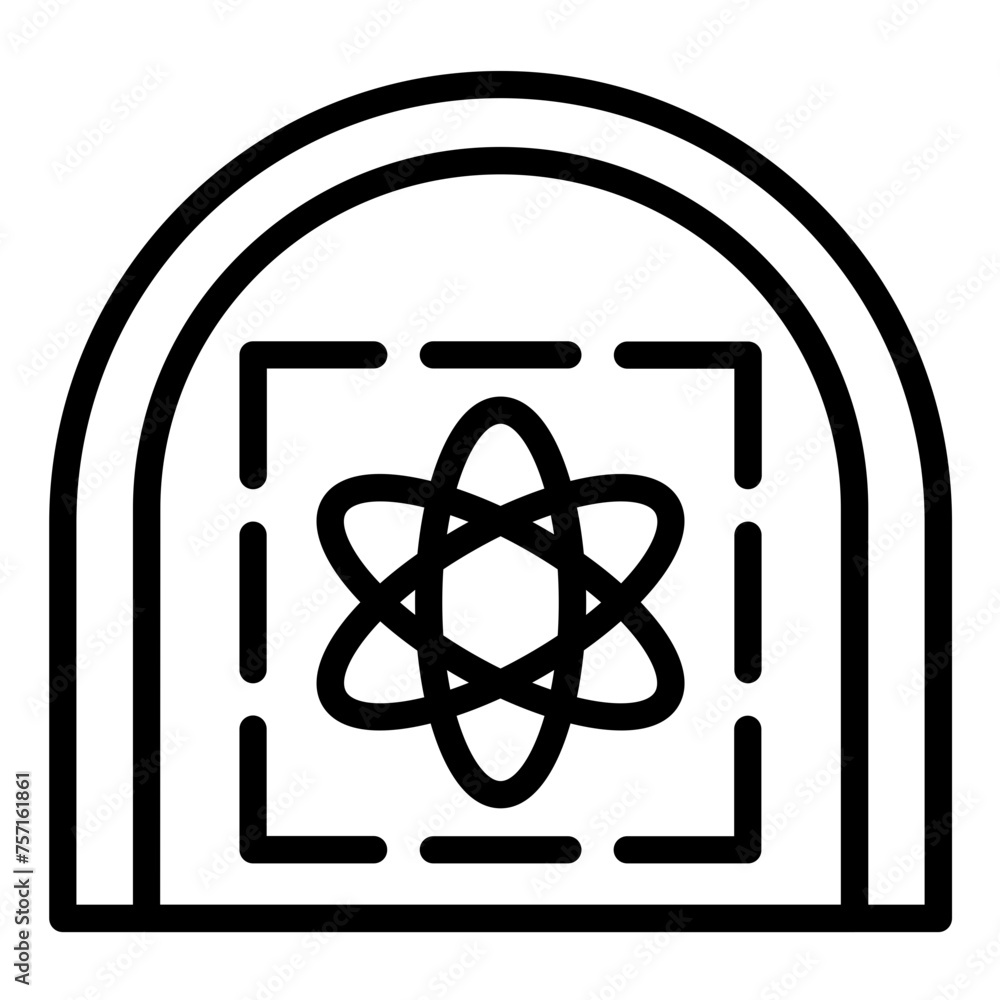 Vector Design Quantum Tunneling Icon Style Vector Design Quantum Tunneling Icon Style
