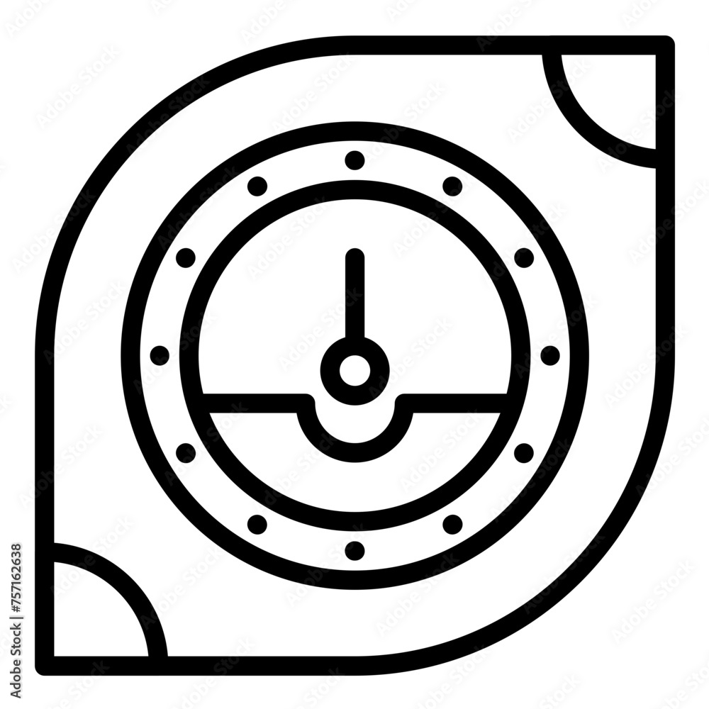 Vector Design Progress Dial Icon Style Vector Design Progress Dial Icon Style