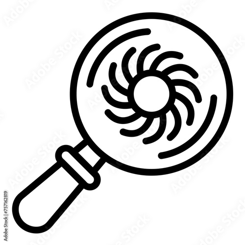 Vector Design Insightful Vortex Icon Style