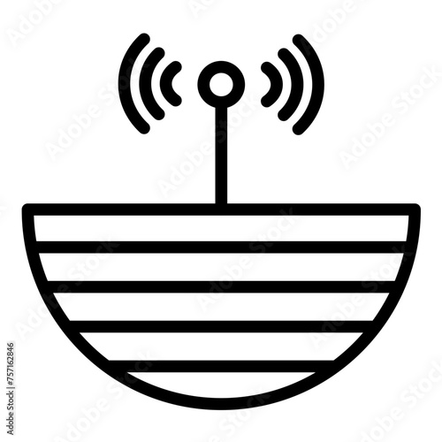 Vector Design Trailblazing Beacon Icon Style