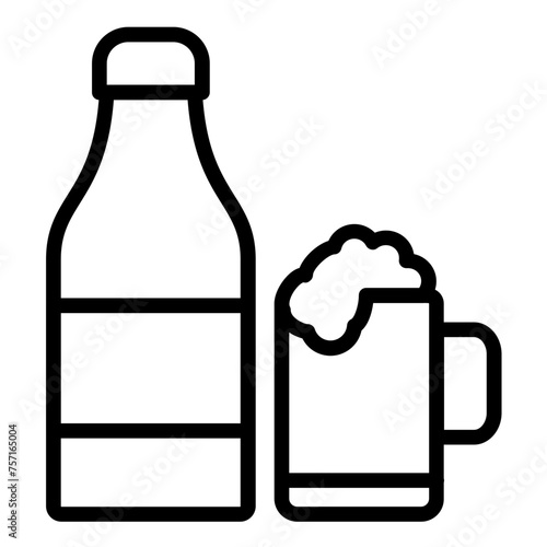 Vector Design Beer Icon Style