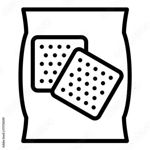 Vector Design Crackers Icon Style