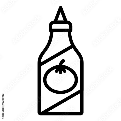 Vector Design Ketchup Icon Style
